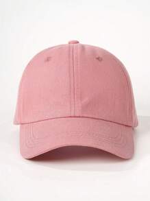 1pc Solid Color Baseball Cap,Adjustable,Sun Protection,Casual Outdoor,Suitable For Spring,Autumn,Travel,Beach Vacation, Unisex Young People Hat, Y2K Style