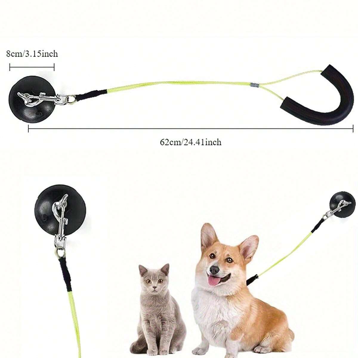 Suction Cup Fixed Dog Bath Restrainer, Adjustable Pet Bathing Safety ...