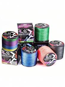 SOUGAYILANG 四股高品质PE编织钓鱼线 - 高强度、耐磨损、耐用 - 提供120码、360码和600码三种长度