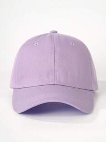 1pc Solid Color Baseball Cap,Adjustable,Sun Protection,Casual Outdoor,Suitable For Spring,Autumn,Travel,Beach Vacation, Unisex Young People Hat, Y2K Style