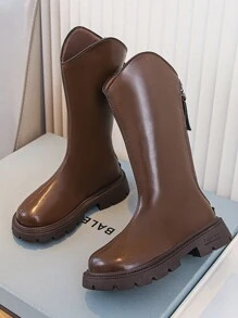 Kids Knee High Boots, Girls Tall Boots For Autumn & Winter, New Design, Plus Size Children Western Cowboy Boots