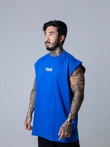 Regata Oversized Azul Royal Star - Azul Royal - Visão 3