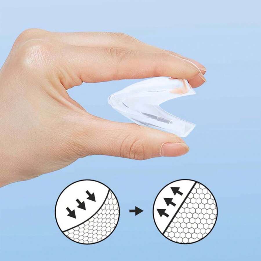 4 miếng bảo vệ góc hình chữ T, miếng bảo vệ góc cạnh chống va chạm bằng silicon 3D cho bàn, máy hút mùi, an toàn cho trẻ em - Nhiều màu - Xem 1