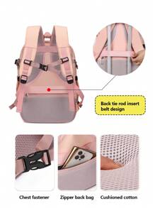 40L 可扩展飞行随身旅行背包 - 配有隐藏肩带、收纳袋和鞋袋的笔记本电脑包 - 适合女性和男性的耐用周末包圣诞节和新年礼物