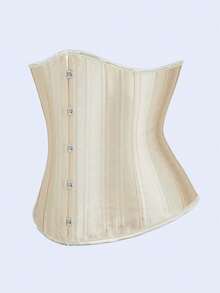 1 chiếc áo bó sát eo cài nút phía trước màu trơn dành cho nữ viền bất đối xứng - Nhiều màu - Xem 15