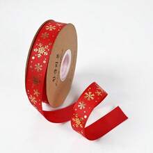 全新流行圣诞装饰材料礼品丝带 DIY 烫印丝带 圣诞丝带 - 2件 - 查看 8