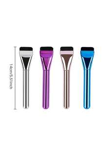 1 件装粉色粉底刷、面膜刷、遮瑕刷、化妆刷、多功能化妆工具，适合学生、女性等化妆用户 - 彩色 - 查看 7