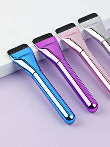 1 件装粉色粉底刷、面膜刷、遮瑕刷、化妆刷、多功能化妆工具，适合学生、女性等化妆用户 - 彩色 - 查看 5