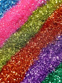 32 Colour Chunky Holographic Glitter, Reflective Glitter For Nails Festival Glitter Sparkle For Resin Wax Melts Crafts Decoration In Christmas Party - Multicolor - View 7