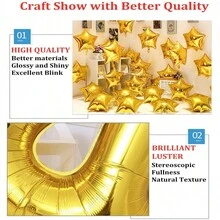 5/10/18 英寸银色和蓝色心形铝箔气球，婚礼装饰浪漫漂浮气球自封，完整婚礼用品最佳礼物 - K1-S2+S4 - 查看 7