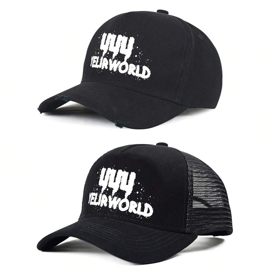 秋冬季街头酷羊毛加厚针织帽男士保暖防寒休闲百搭瓜子帽 - 黑色 - 查看 1