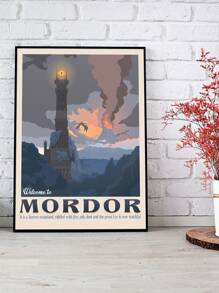 Poster nghệ thuật hiện đại, In nghệ thuật phim tối giản, Poster bìa phim kinh dị, Trang trí tường album phim, Quà tặng vui nhộn Trang trí nhà hợp thời trang, Không có khung - Nhiều màu - Xem 27