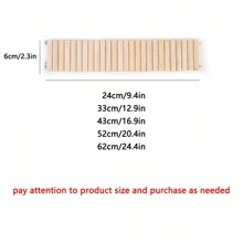 小型宠物围栏、仓鼠围栏、笼子、景观玩具、咀嚼楼梯、隐藏隧道、笼子配件，多种尺寸可供选择 - 卡其色 - 查看 3