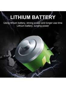 可充电无绳电动螺丝刀套件 - 旋转工具，配有多功能家用小型电钻驱动器、LED 灯和手提箱 - 非常适合 DIY、家庭维修和木工项目 - 彩色 - 查看 12