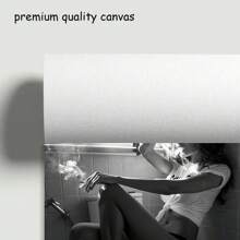 1 件厕所里的女人，吸烟，黑白画，创意帆布海报，帆布墙艺术装饰画，现代艺术品壁画，送朋友节日礼物，卧室，浴室，办公室，客厅，咖啡厅，酒吧，墙壁装饰，宿舍和家庭装饰，无框 - 彩色 - 查看 5
