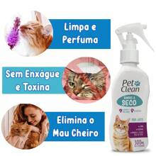 Pet Clean Dry Bath Shampoo For Cats - trong suốt - Xem 2