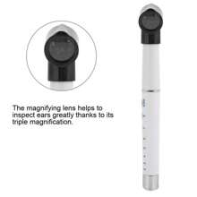 1pc Mini Diagnostic Otoscope Kit With High Resolution LED Ear Light, Portable Ear Otoscope, Ear Ophthalmoscope Pen With Light, Ear Magnifier Ear Cleaner Set Pen Light Tourch Flashlight Ear Care Ophtalmoscope Diagnostic Otoscope(No Batteries Included)