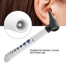 1pc Mini Diagnostic Otoscope Kit With High Resolution LED Ear Light, Portable Ear Otoscope, Ear Ophthalmoscope Pen With Light, Ear Magnifier Ear Cleaner Set Pen Light Tourch Flashlight Ear Care Ophtalmoscope Diagnostic Otoscope(No Batteries Included)