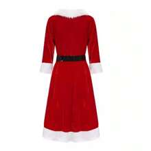 1 件套全新圣诞派对装饰连衣裙套装，适合秋冬万圣节 - 彩色 - 查看 3