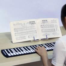 Adjustable Versatile Music Sheet Stand & Reading Bookshelf, Portable For Reading, Learning, Art, Painting, And Music Textbooks - Multicolor - View 1