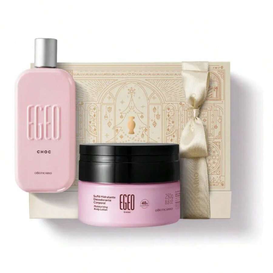 Egeo Choc Christmas Gift Kit (2 Items) - O Boticário - 淺粉色 - 查看 1