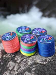 SOUGAYILANG 12 股编织鱼线灰色 100 米/300 米耐磨编织线海钓咸水 PE 线渔具适用于咸水和淡水户外钓鱼配件 - 灰色 - 查看 9