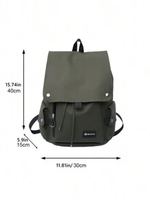 Women's Men's School Backpack Large Capacity Laptop Daypack For Travel College Student Bookbag