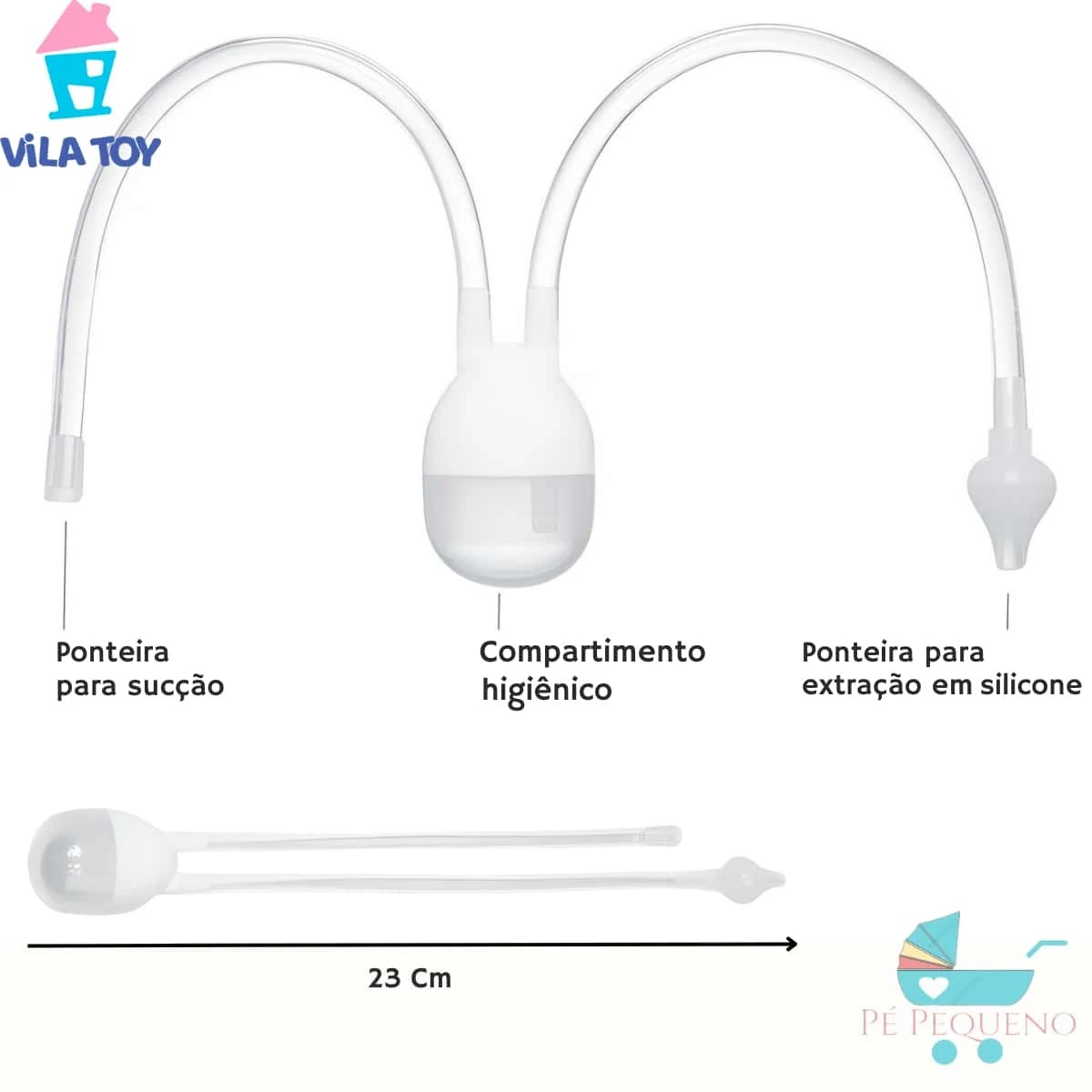Nasal Aspirator For Newborns, Sucker Of Mucus And Snot, Relief From
