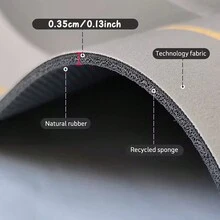 Thảm phòng tắm khô nhanh - Thảm phòng tắm siêu mỏng có lớp lót cao su cho sàn phòng tắm - Thảm tắm chống trượt có thể giặt được, vừa vặn dưới cửa - Trước bồn rửa, bồn tắm, vòi hoa sen, bồn cầu - Nhiều màu - Xem 8