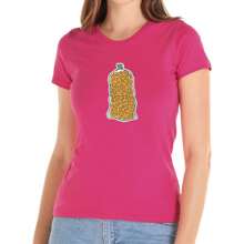 Playera algodón chicharron botana mexicana chicharrones de rueda - HELICONIA - Ver 1