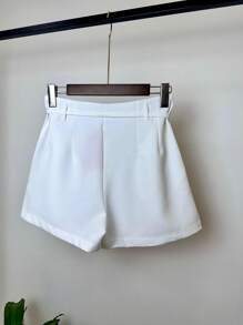 Women Shorts - trắng - Xem 4