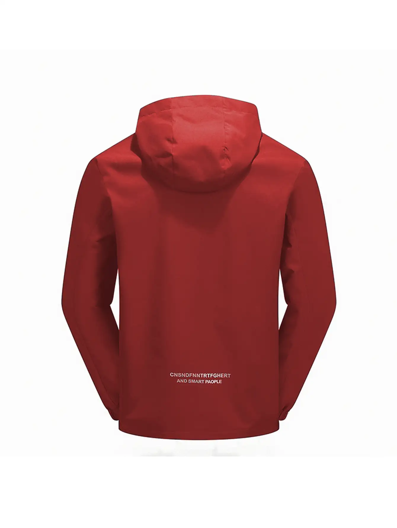 大码男士户外连帽风衣夹克，运动休闲连帽防风外套