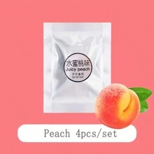 4 片装汽车香薰片、汽车空气清新剂替代品、汽车通风口香水补充装、汽车配件、汽车出口固体香水