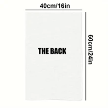 1pc Personalized Dish Towel With Welcome To Home, Design Your Own, Grandma Gift, Mom Gift, Gift For Teacher, Custom Kitchen Towel, Tea Towel - Black and White - View 8