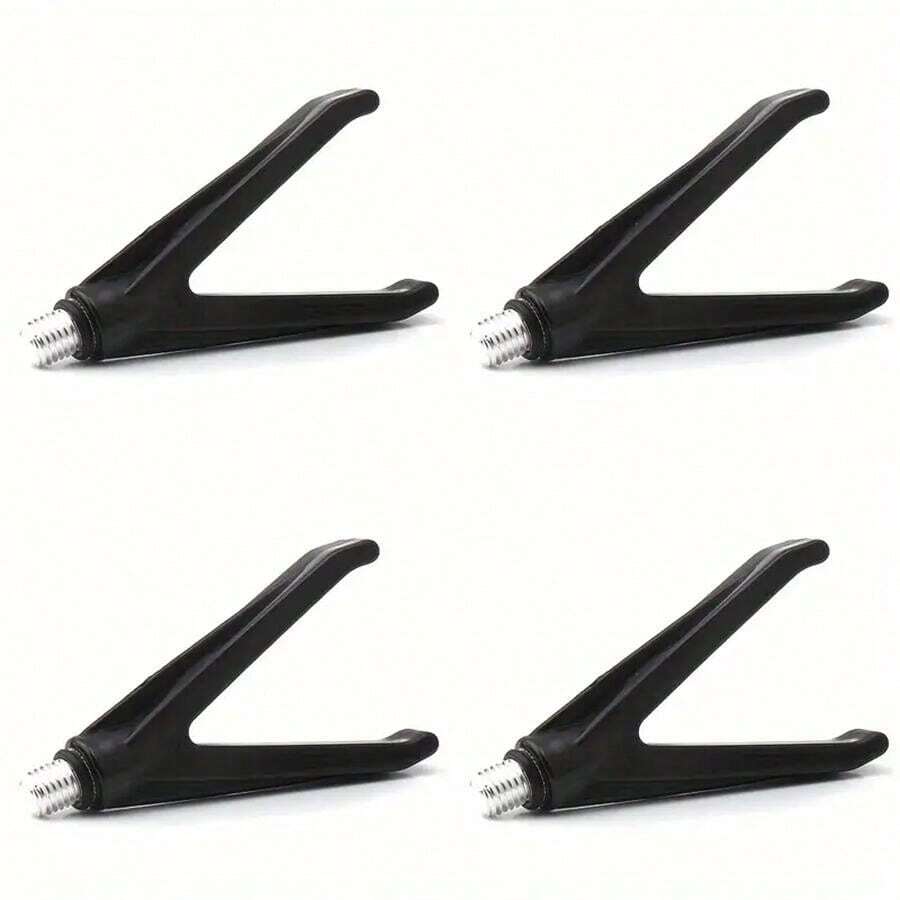 4pcs ABS Fishing Rod Holder Stand, VShaped Fishing Rod Rack Accessory