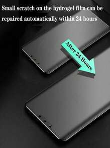 2 片水凝胶膜适用于 Galaxy S23 S20 S21 S22 Plus Ultra FE Note 20 9 10 Plus A52S A30 A53 A51 A50 A21S 屏幕保护膜 - 無色 - 查看 3