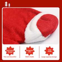 1 túi quà Giáng sinh hình quần, túi tote, túi đựng chai rượu, túi đựng kẹo hình quần Giáng sinh, túi đựng Cola, thích hợp sử dụng cho Giáng sinh - Nhiều màu - Xem 8