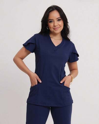 Conjunto dentista Scrub médico