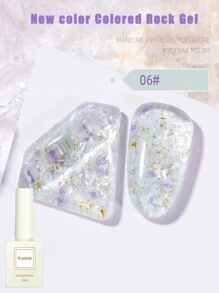 Dung tích 12ml Kiểu dáng Vỏ sò lấp lánh Màu sắc đá Gel Sơn móng tay Gel lấp lánh Đá quý trắng Lấp lánh Màu sắc thời trang Liệu pháp ánh sáng Vỏ sò Gel Nghệ thuật làm móng Sử dụng đèn LED làm móng Gel cơ sở sửa chữa, Lớp phủ gel sửa chữa Thích hợp cho phụ nữ sử dụng tại nhà. - Nhiều màu - Xem 17