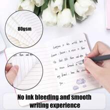 60 件迷你条纹横线便笺本，多色便携，适合笔记本、学校用品和办公文具，小礼物 - 查看 3