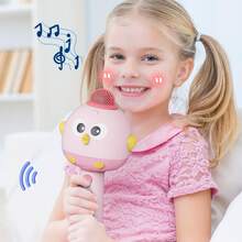适合女孩的婴儿粉色钢琴玩具，37 键音乐键盘，麦克风和便携式迷你钢琴键盘，适合 1-3 岁幼儿的玩具钢琴，适合女孩的三角音乐钢琴，适合 2 3 4 岁男孩女孩的早期教育生日礼物 - 粉色 - 查看 12