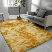 Alfombras modernas y esponjosas para sala de estar, dormitorio, alfombra morada de felpa de pelo alto para habitación de niñas, guardería, decoración del hogar, alfombra suave antideslizante para dormitorio de niñas