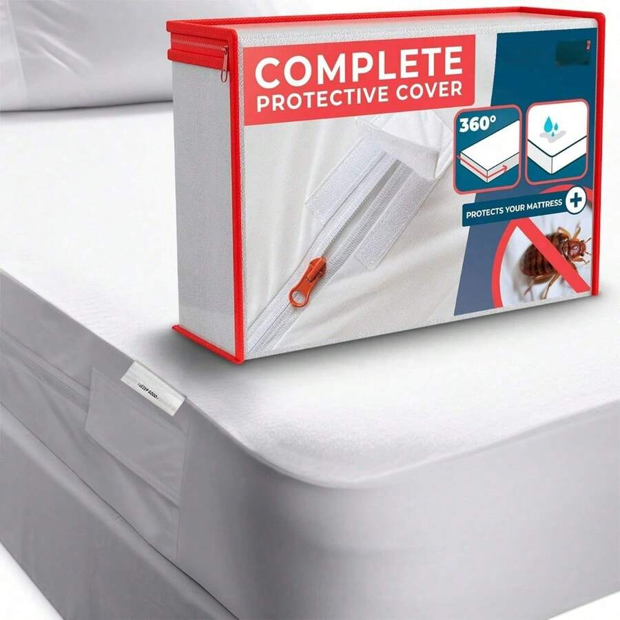Bed Bugs Mattress Protector Mattress Cover Zipped Mattress