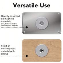 Small Round Magnets,Neodymium Disc Magnets With Countersunk Holes. Strong Rare Earth Magnets Heavy Duty For Science, Office Magnets. Best Gifts Birthday - Multicolor - View 3