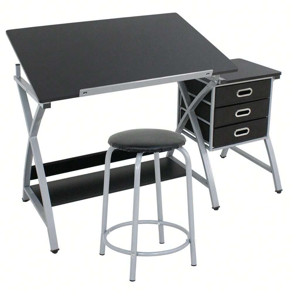 Drafting Table Design Drawing Desk Board Adjustable Storage Art Artist