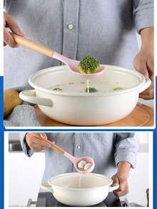 Juego de 12 Utensilios de Cocina de Silicona - Set de utensilios cocina de alta calidad, resistentes al calor, antiadherentes y fáciles de limpiar - Kit completo para uso diario en la cocina - Verde - Ver 8