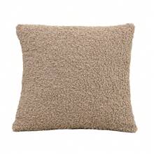 1 件土耳其风格毛绒枕套（无内芯），柔软厚实温暖纯色单面蓬松靠垫套，适合家庭客厅沙发卧室装饰 - 彩色 - 查看 26