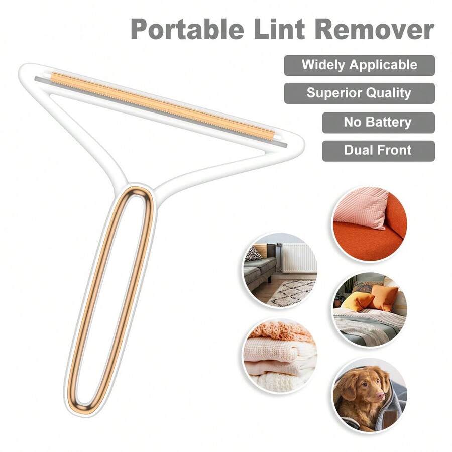Lint Remover Reusable Hair Remover Portable Hair Scraper Fur Carpet