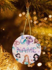 1 món quà Giáng sinh được cá nhân hóa Đồ trang trí có văn bản ảnh, Đêm đầy sao, Đại dương, Phông chữ đặc biệt, Hai mặt Thiết kế giống nhau, Đồ trang trí văn bản hình ảnh tùy chỉnh cho Giáng sinh, Đồ trang trí hình ảnh Đồ trang trí gốm sứ tưởng niệm Quà tặng cho Giáng sinh Mẹ Bố Bạn bè Cặp đôi Sinh nhật đầu tiên của bé Đám cưới Đính hôn, Quà tặng Giáng sinh, Quà tặng sinh nhật, Quà tặng Valentine - Kiểu-1 - Xem 2