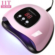 24 LED Nail Lamp, UV Nail Lamp For Home Use, Nail Dryer And Curing Gel Nail Polish, With USB Cable, Professional Gel Nail Polish Curing Lamp, Can Cure All Gel Nail Polish, Nail Salon Tool, Professional Manicure Tool Set, Pink